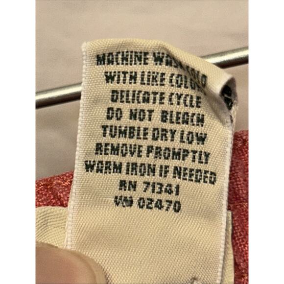 LL Bean Mauve Linen Shorts Women's 18w Elastic Waist Slash Pockets Beach Cruise - Picture 8 of 13